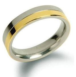 Boccia Titanium Snubní titanový prsten 0129-02 53 mm - Prsteny Prsteny bez kamínku