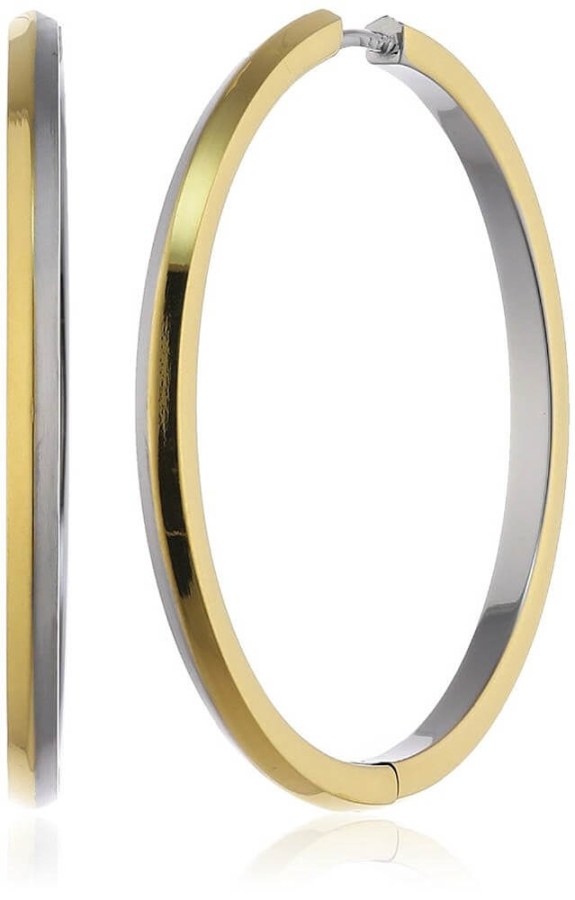 Boccia Titanium Titanové bicolor náušnice kruhy 0573-02