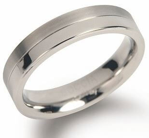 Boccia Titanium Snubní titanový prsten 0129-01 55 mm - Prsteny Prsteny bez kamínku