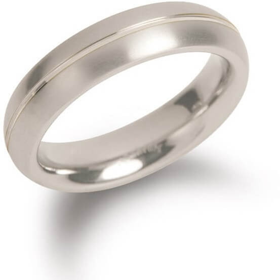 Boccia Titanium Titanový snubní prsten 0130-01 52 mm - Prsteny Snubní prsteny Snubní prsteny bez kamínku