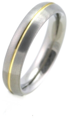 Boccia Titanium Titanový snubní prsten 0130-02 50 mm - Prsteny Snubní prsteny Snubní prsteny bez kamínku