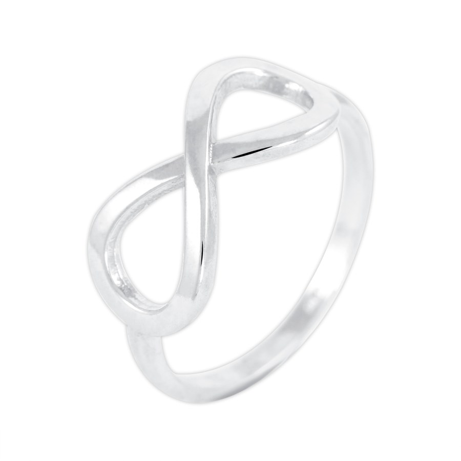 Brilio Silver Módní stříbrný prsten Nekonečno 421 001 01662 04 55 mm - Prsteny Prsteny bez kamínku