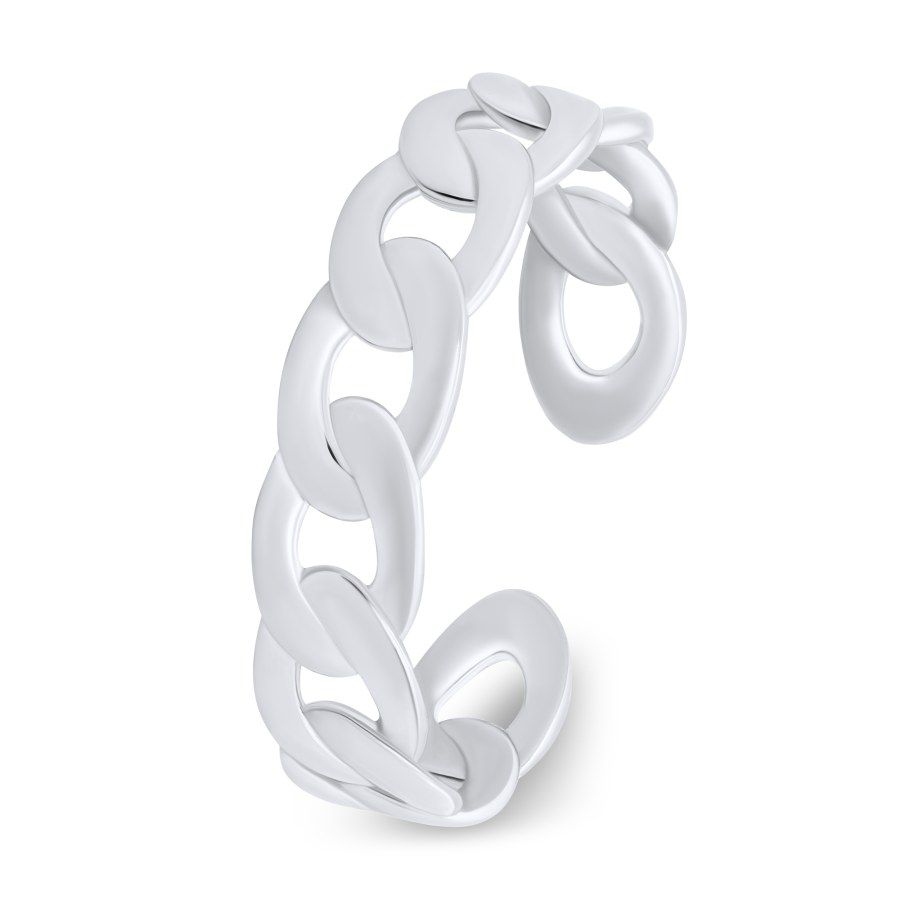 Brilio Silver Stylový stříbrný otevřený prsten RI082W - Prsteny Otevřené prsteny