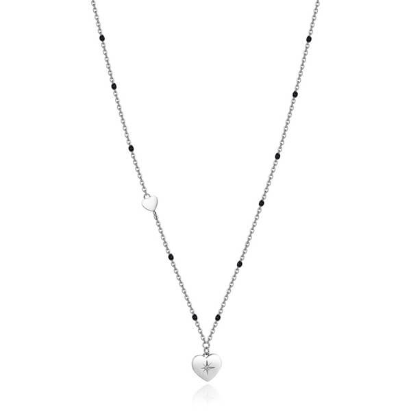 Brosway Ocelový náhrdelník se srdcem Chant BAH35 - Náhrdelníky