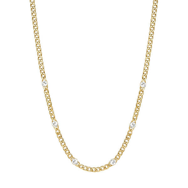 Brosway Pozlacený náhrdelník s krystaly Symphonia BYM84 - Náhrdelníky