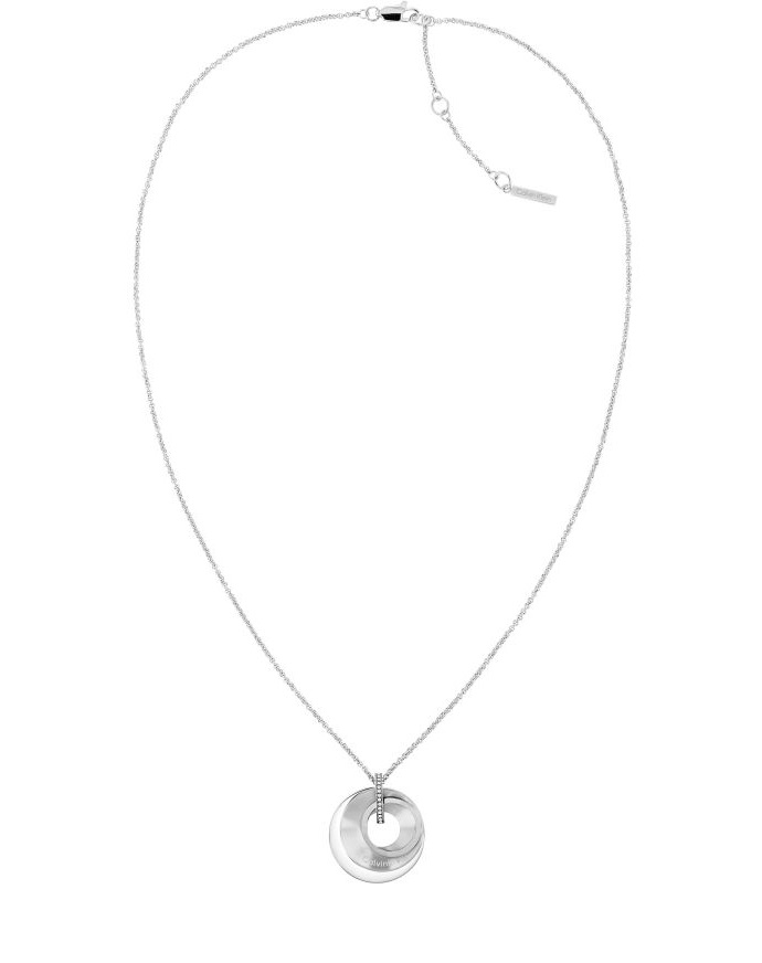 Calvin Klein Luxusní náhrdelník z oceli s krystaly 35000157 - Náhrdelníky