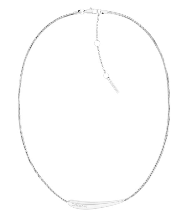 Calvin Klein Nězný dámský náhrdelník z oceli Elongated Drops 35000338 - Náhrdelníky