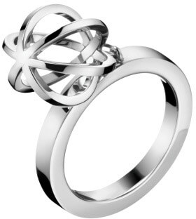 Calvin Klein Ocelový prsten Show KJ4XMR00020 55 mm - Prsteny Prsteny bez kamínku