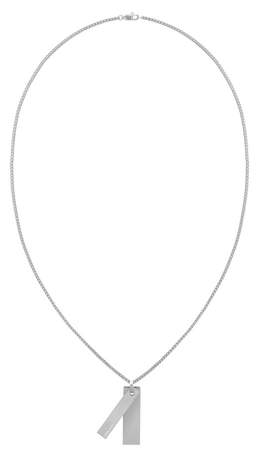 Calvin Klein Slušivý ocelový náhrdelník Architectural Lines 35000413 - Náhrdelníky