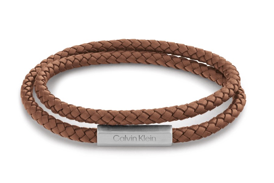 Calvin Klein Stylový pánský kožený náramek 35000210 - Náramky Kožené náramky