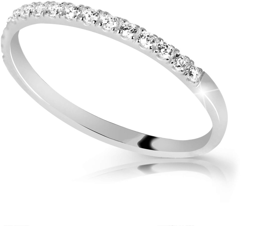 Cutie Diamonds Prsten z bílého zlata s brilianty DZ6739-00-X-2 49 mm - Prsteny Prsteny s kamínkem