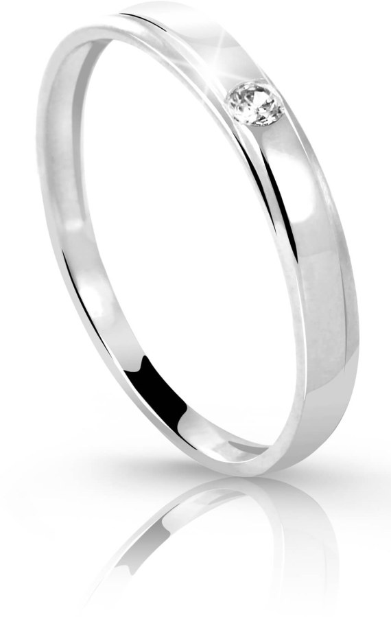 Cutie Diamonds Prsten z bílého zlata s briliantem DZ6707-1617-00-X-2 59 mm - Prsteny Prsteny s kamínkem