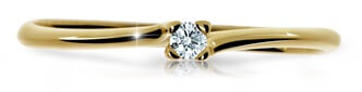 Cutie Jewellery Krásný třpytivý prsten Z6733-2948-10-X-1 54 mm - Prsteny Prsteny s kamínkem