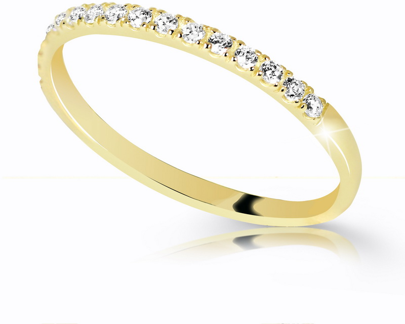 Cutie Jewellery Krásný třpytivý prsten Z6739-10-X-1 58 mm - Prsteny Prsteny s kamínkem