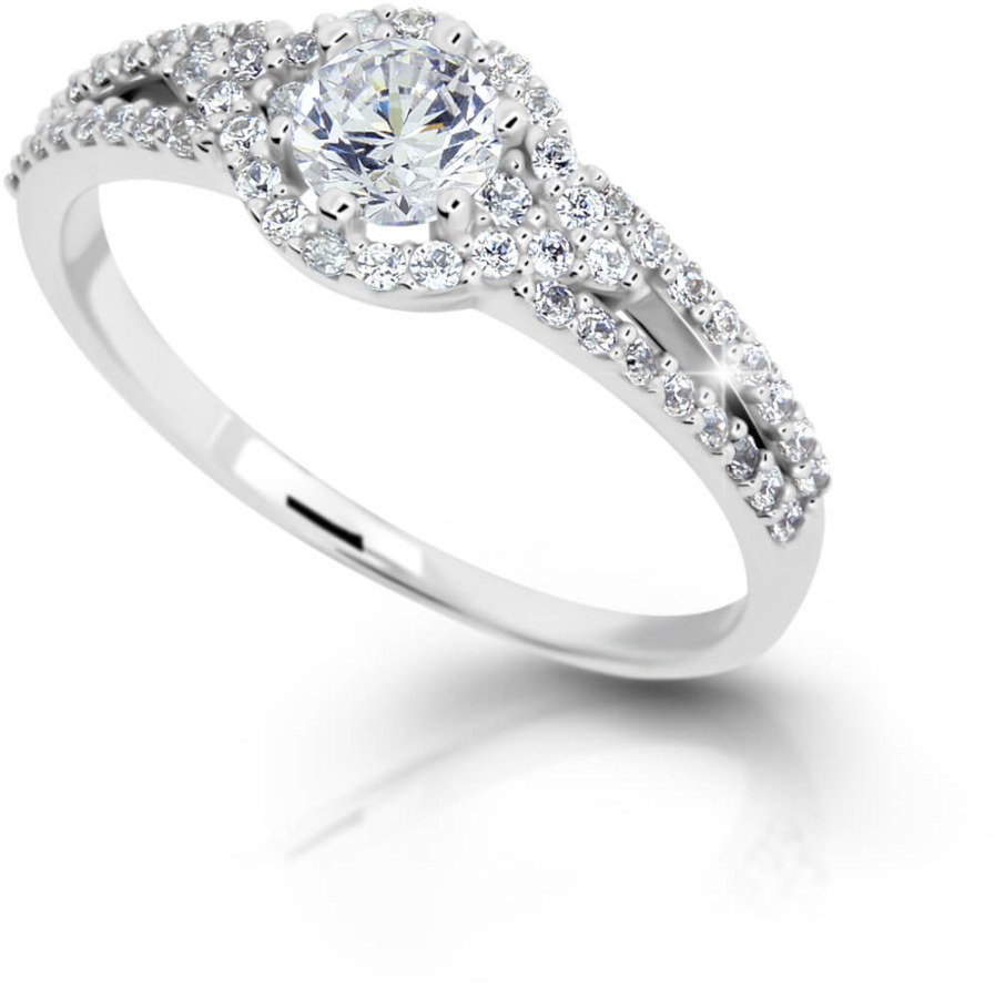 Cutie Jewellery Luxusní prsten se zirkony Z6816–2802-10-X-2 51 mm - Prsteny Prsteny s kamínkem
