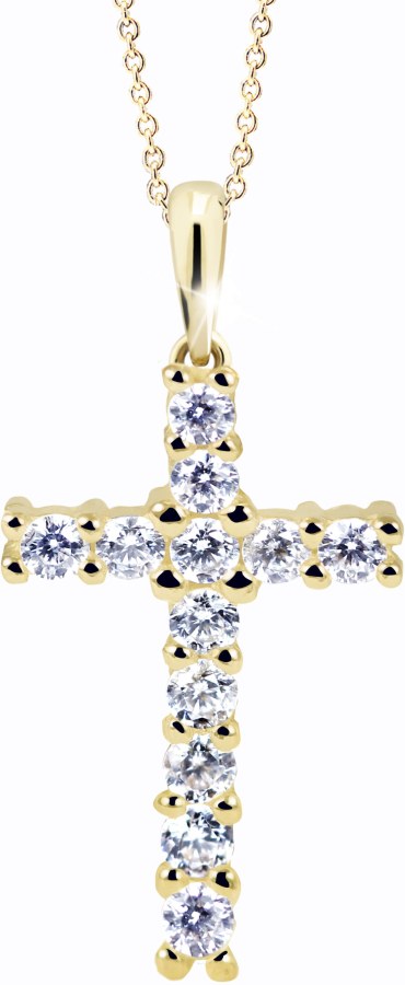 Cutie Jewellery Moderní přívěsek Křížek Z60100-40-10-X-1