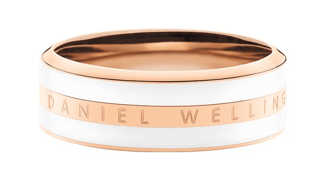 Daniel Wellington Módní bronzový prsten Emalie DW004000 48 mm - Prsteny Prsteny bez kamínku