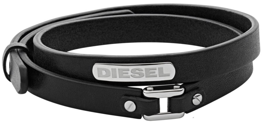 Diesel Dvojitý kožený náramek DX0971040 - Náramky