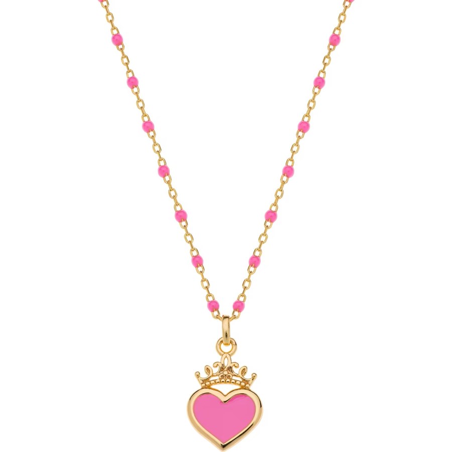 Disney Něžný pozlacený náhrdelník Disney Princess NS00057YL-157.CS - Náhrdelníky