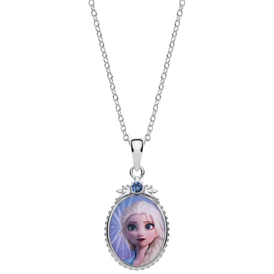 Disney Oblíbený dívčí stříbrný náhrdelník Frozen CS00021SRJL-P.CS - Náhrdelníky