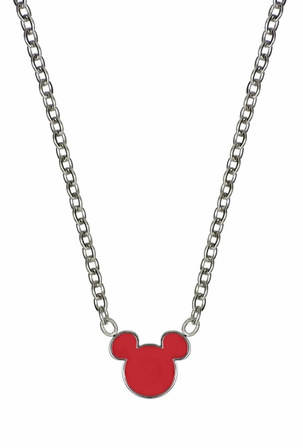 Disney Slušivý ocelový náhrdelník Mickey Mouse N600627L-157.CS - Náhrdelníky