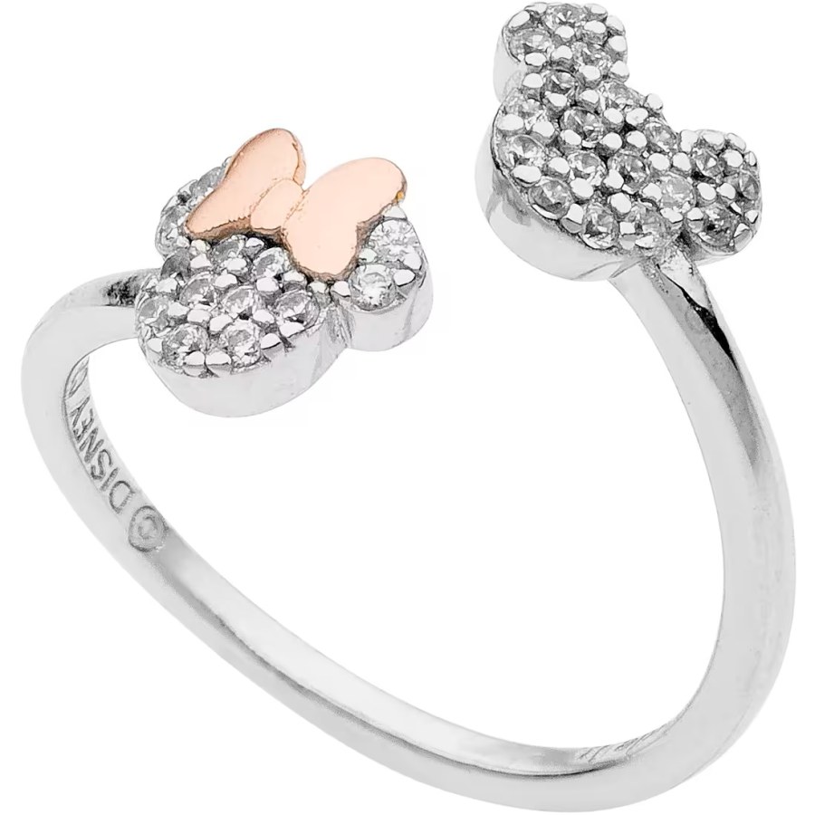 Disney Slušivý stříbrný prsten Mickey Mouse RS00008WZWL.CS - Prsteny Otevřené prsteny