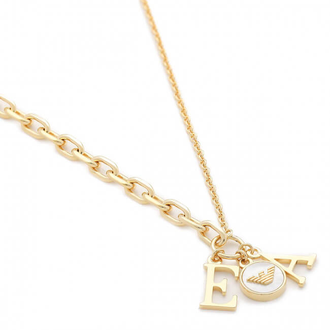Emporio Armani Luxusní pozlacený náhrdelník EG3421710 - Náhrdelníky
