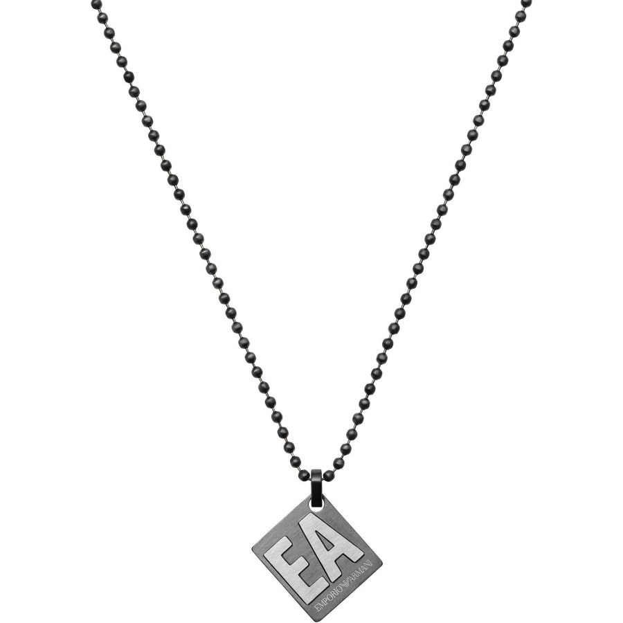 Emporio Armani Pánský ocelový náhrdelník s přívěskem EGS2754060 - Náhrdelníky