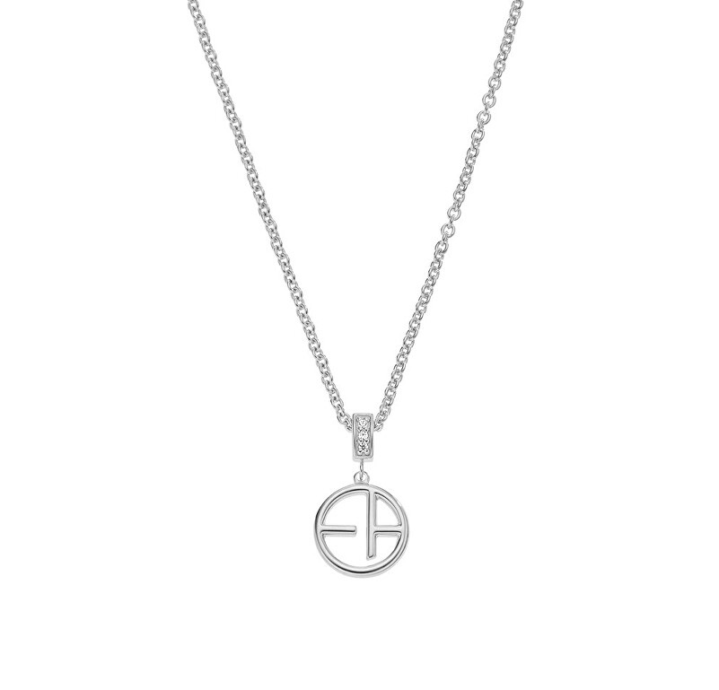 Emporio Armani Stylový stříbrný náhrdelník EG3195040 - Náhrdelníky