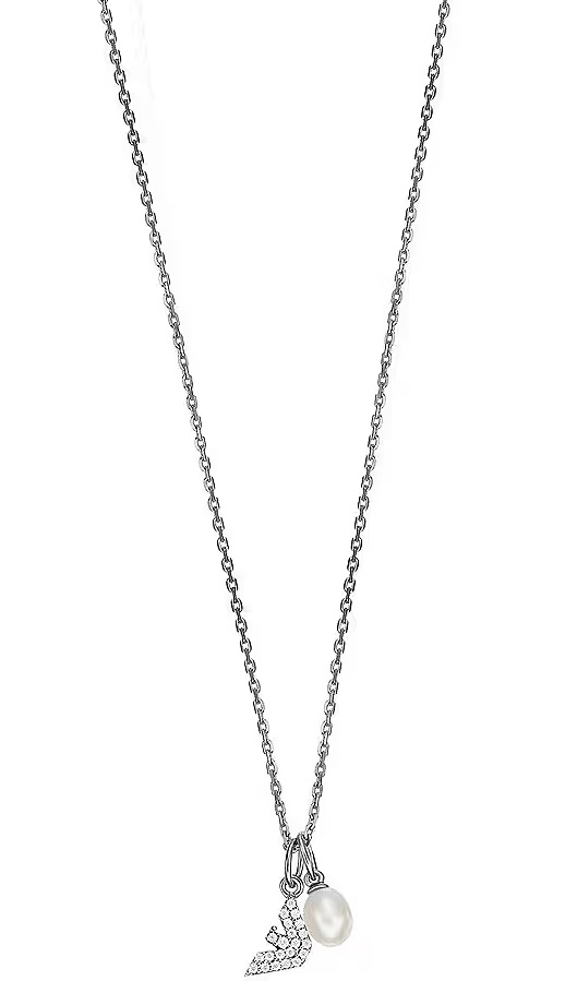 Emporio Armani Stylový stříbrný náhrdelník se zirkony EG3574040 - Náhrdelníky