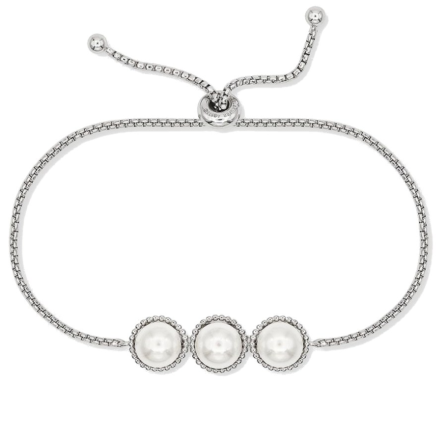 Engelsrufer Půvabný stříbrný náramek s perlami ERB-GLORY - Náramky Perlové náramky