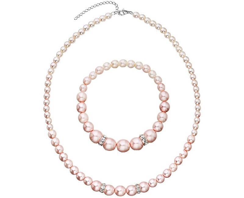Evolution Group Zvýhodněná sada Rosaline Pearls (náramek, náhrdelník) - Náhrdelníky