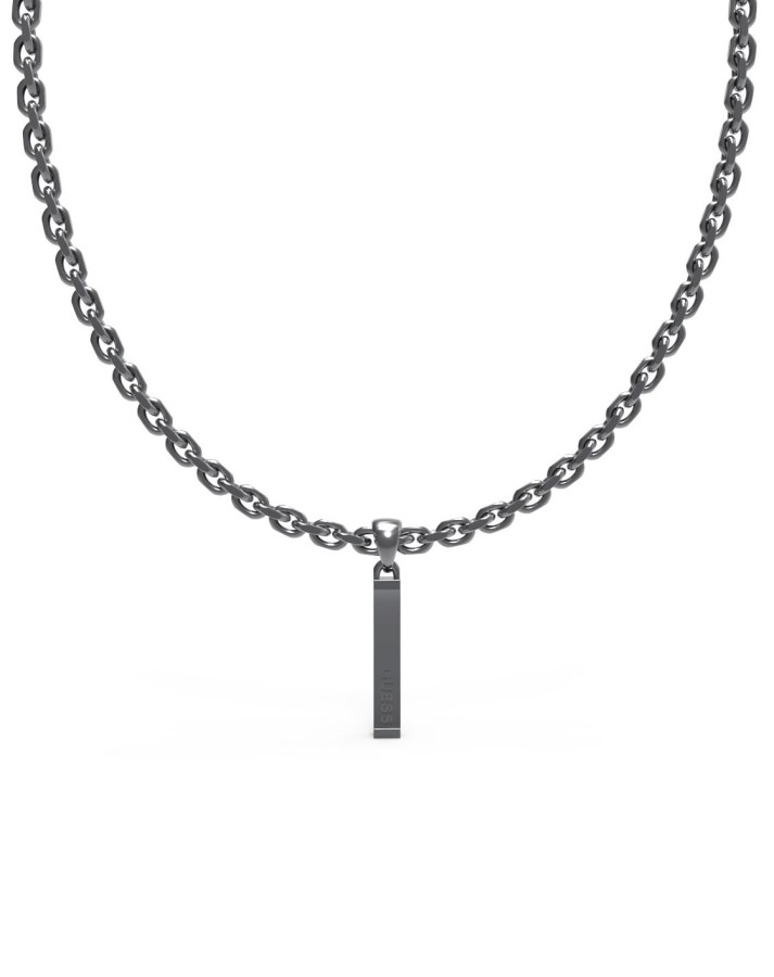 Guess Stylový ocelový náhrdelník X Plate JUXN03001JWGMT/U - Náhrdelníky