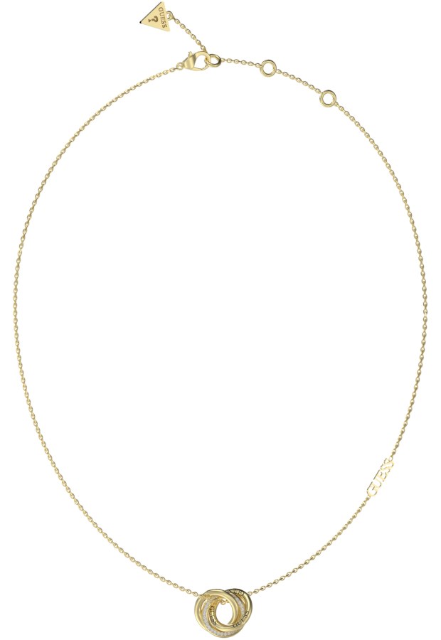 Guess Stylový pozlacený náhrdelník Perfect JUBN04062JWYGT/U - Náhrdelníky