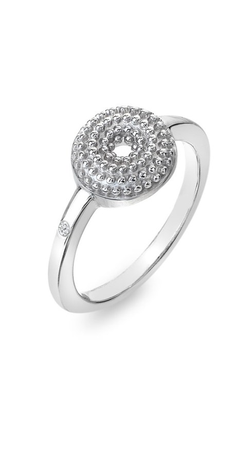 Hot Diamonds Krásný stříbrný prsten s diamantem Forever DR246 59 mm - Prsteny Prsteny s kamínkem