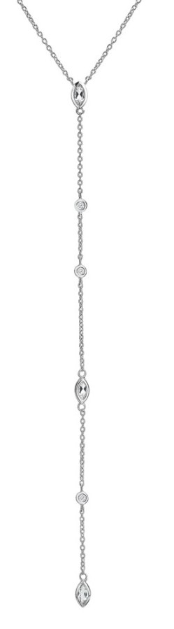 Hot Diamonds Nádherný stříbrný náhrdelník s diamantem Tender DN178