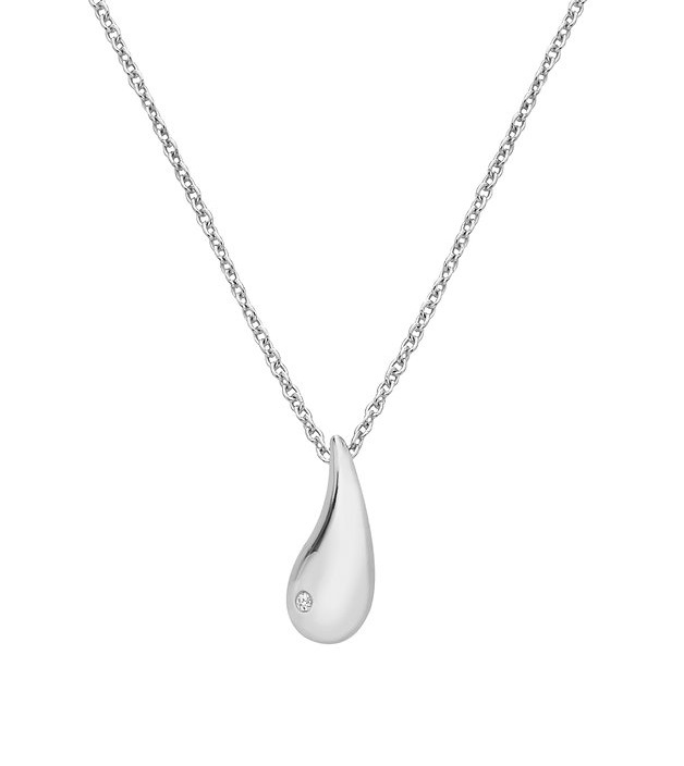 Hot Diamonds Slušivý stříbrný náhrdelník s diamantem Tide DP997 - Řetízky