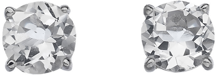 Hot Diamonds Stříbrné náušnice Hot Diamonds Anais bílý Topaz AE004 - Náušnice Pecky