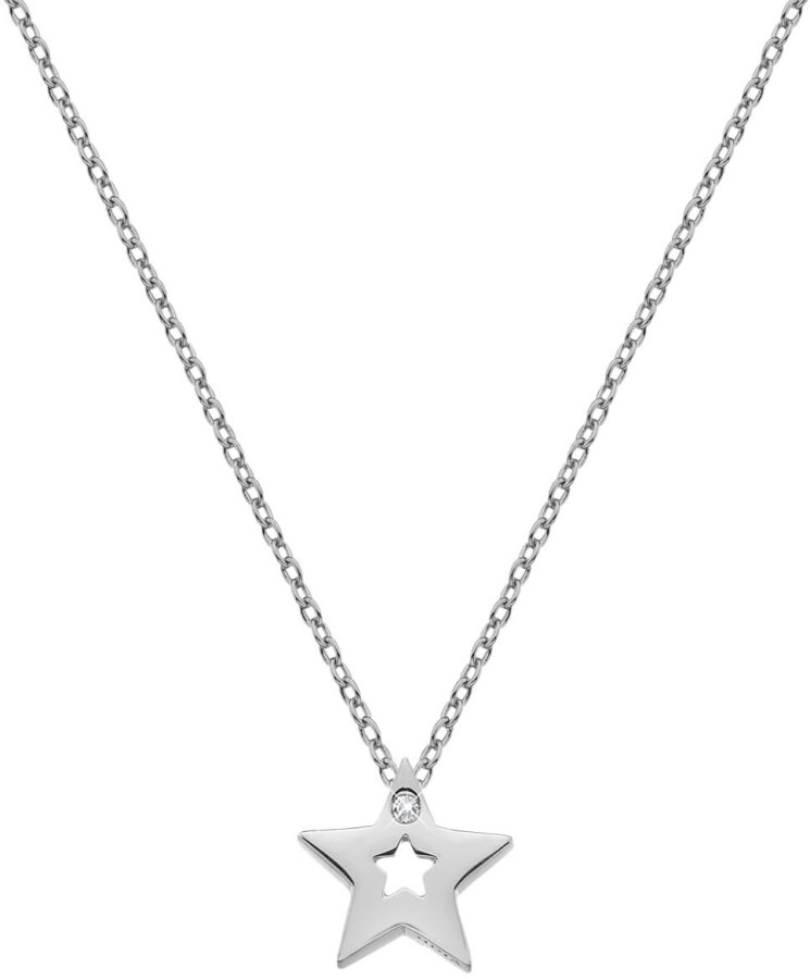 Hot Diamonds Stříbrný náhrdelník s hvězdičkou Amulets DP722 - Náhrdelníky