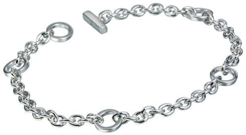 Hot Diamonds Stříbrný náramek s diamantem Charm Elegance DL061 - Náramky Řetízkové náramky