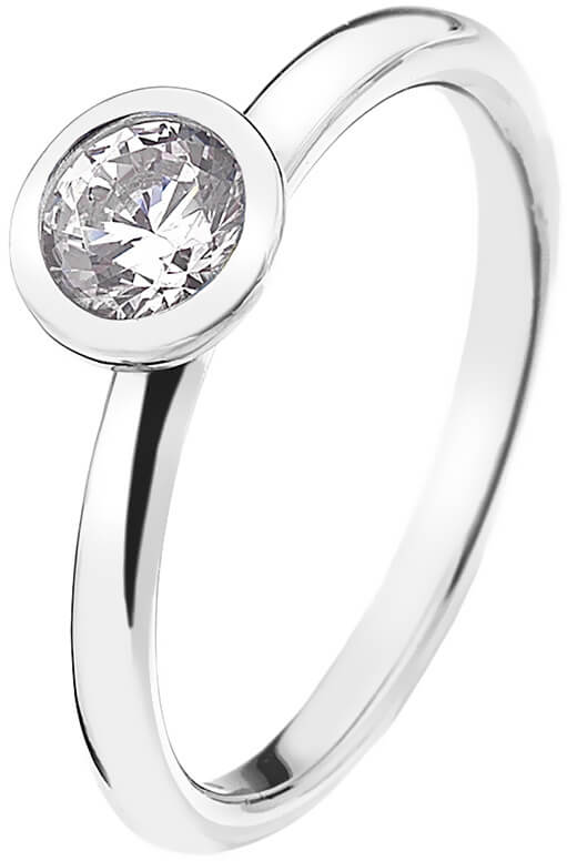 Hot Diamonds Stříbrný prsten Emozioni Scintilla Clear Innocence ER018 55 mm - Prsteny Prsteny s kamínkem