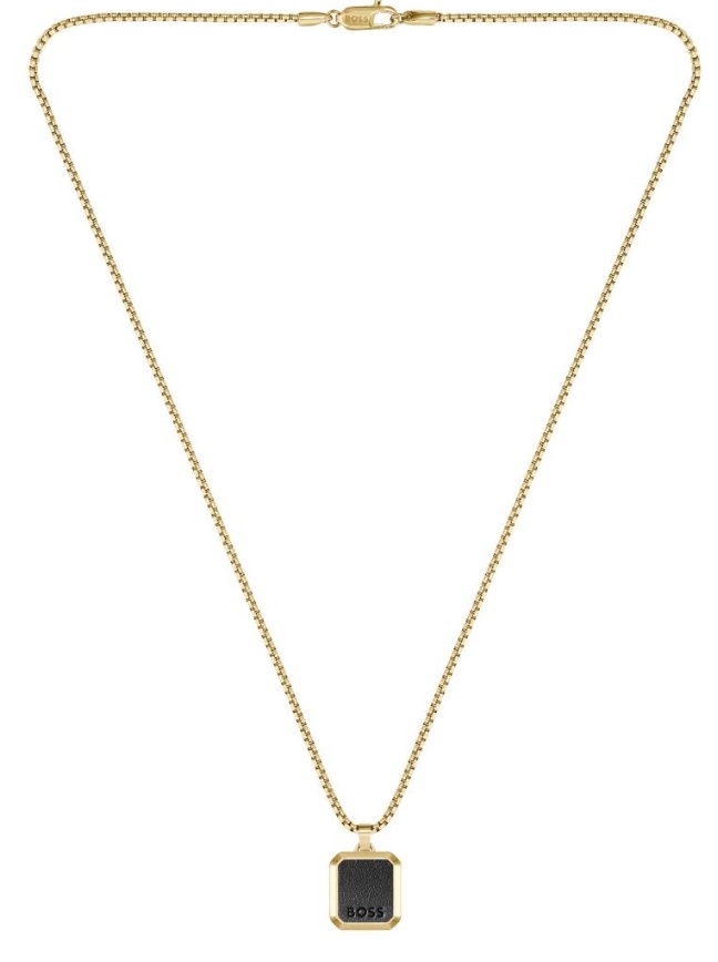 Hugo Boss Elegantní pozlacený náhrdelník pro muže 1580538 - Náhrdelníky