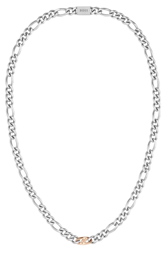 Hugo Boss Pánský bicolor náhrdelník z oceli Rian 1580586 - Náhrdelníky