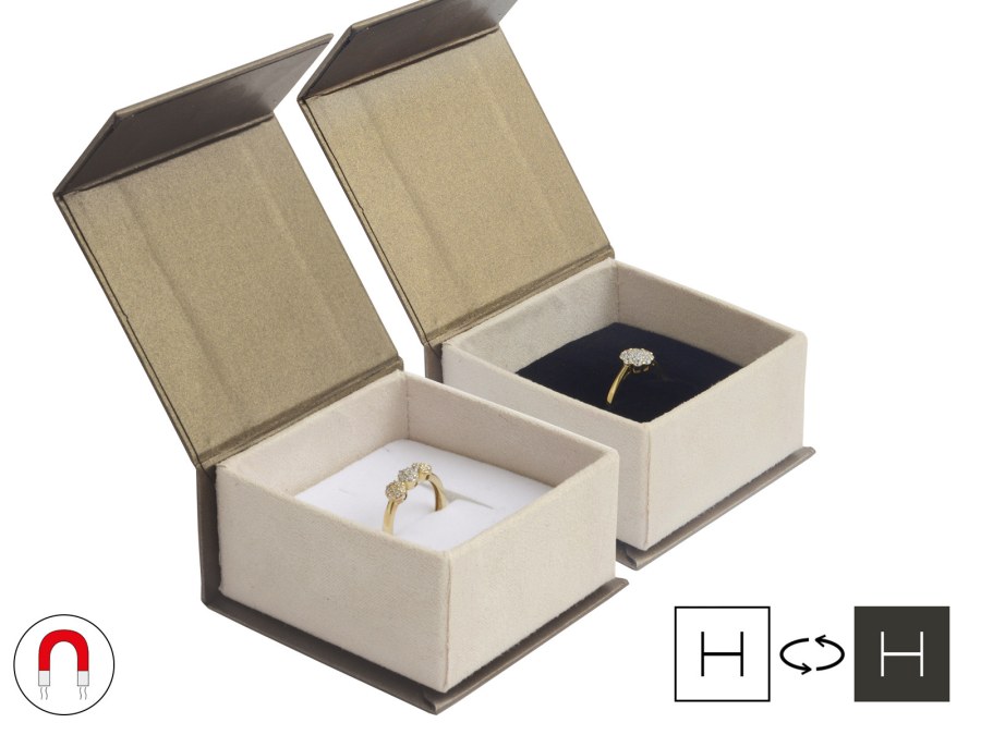 JK Box Dárková krabička na prsten nebo náušnice BA-3/A21/A20 - Dárkové krabičky na šperky Krabičky na snubní prsteny