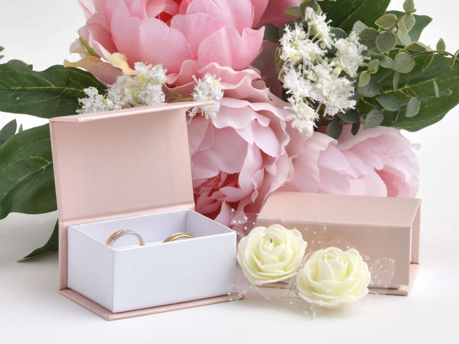 JK Box Pudrově růžová dárková krabička na soupravu šperků VG-7/A/A5/A1 - Dárkové krabičky na šperky Krabičky na šperky Krabičky na šperky - velké