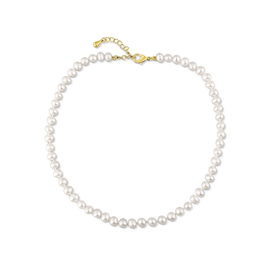 JwL Luxury Pearls Perlový náhrdelník choker ze sladkovodních perel JL0796 - Náhrdelníky