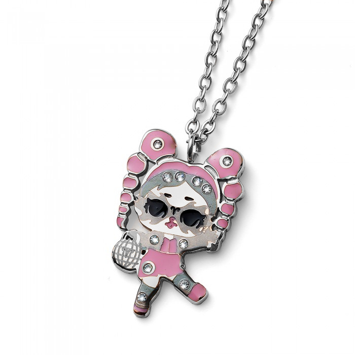 L.O.L. Surprise! Hravý náhrdelník pro dívky Aries L1018 Silver - Náhrdelníky