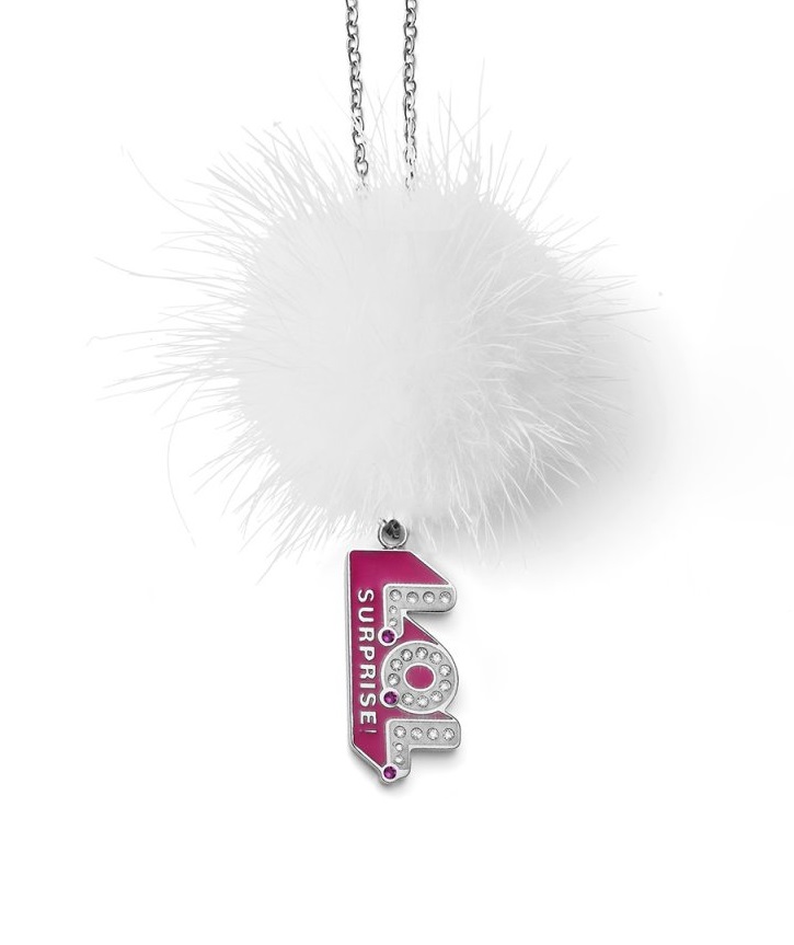 L.O.L. Surprise! Slušivý náhrdelník pro dívky Logo s krystaly L1010LOL - Náhrdelníky