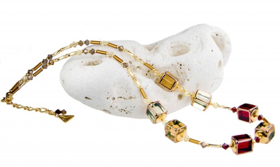 Lampglas Mimořádný náhrdelník Her Majesty z perel Lampglas NCU3 - Náhrdelníky