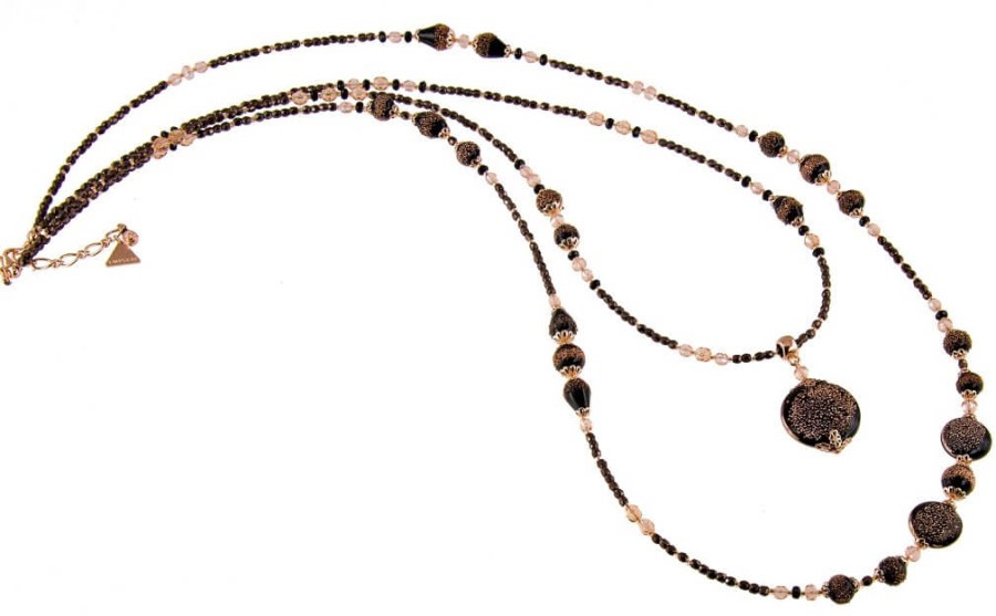 Lampglas Působivý náhrdelník Be Original s perlami Lampglas NDP1 - Náhrdelníky
